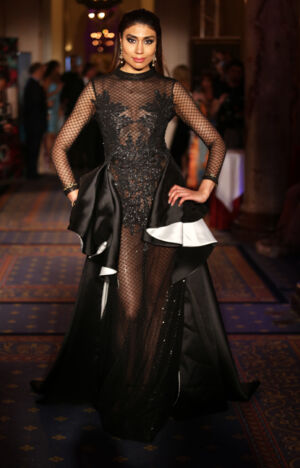 Tuyet Le fashion show during the Global Short Film Awards gala held at the Intercontinental Carlton Cannes in Cannes, France.