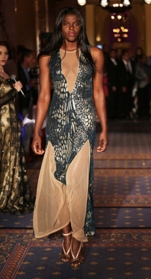 Waletty fashion show at the Global Short Film Awards Gala held at the Intercontinental Carlton Cannes, Cannes, France.